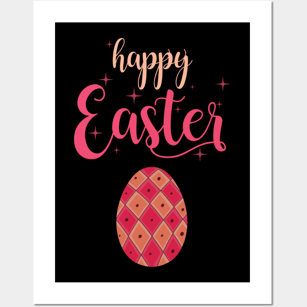 Happy Easter Day 2023 Wall Art by Fun Planet